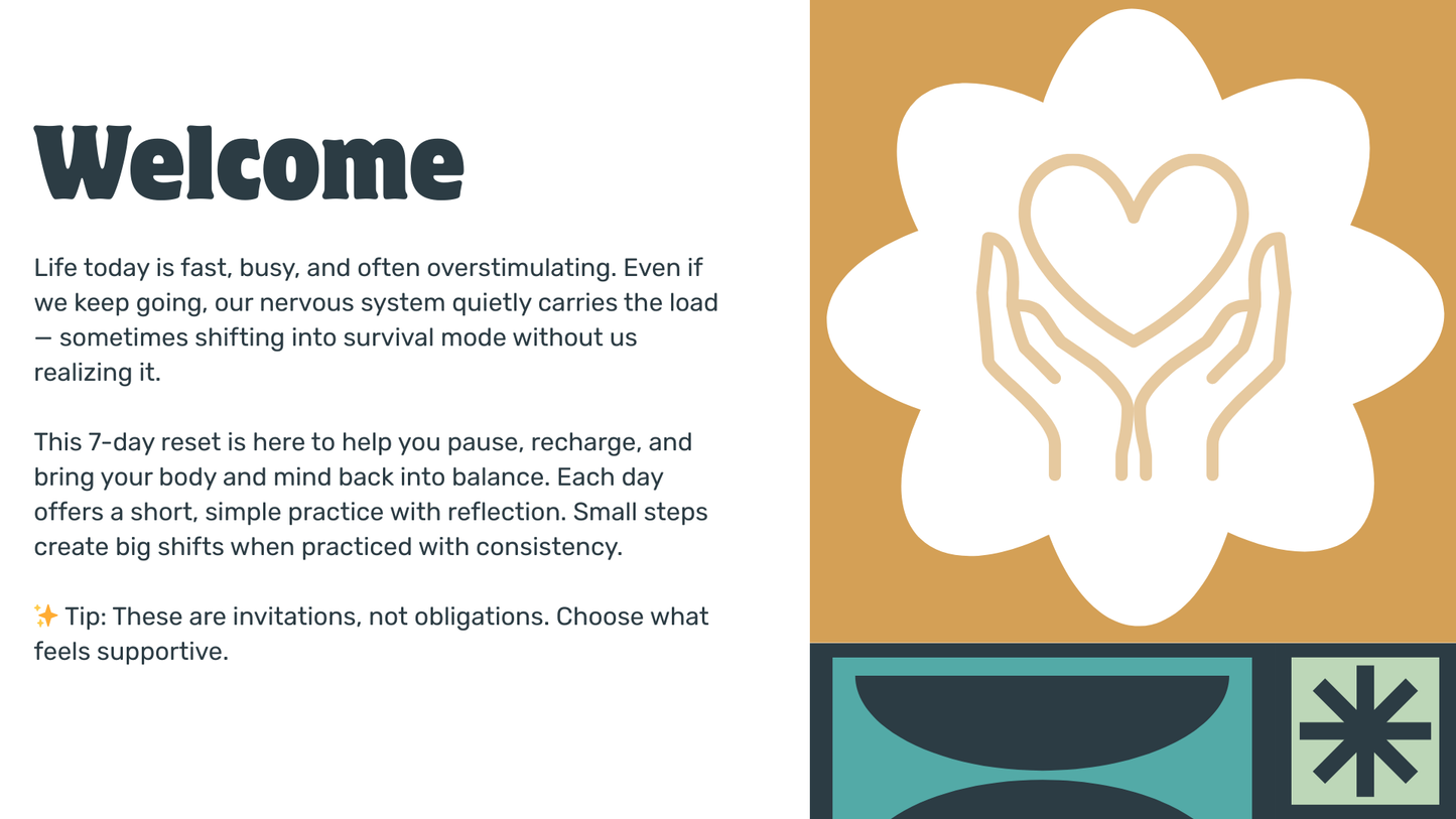 7-Day Nervous System Reset (Free PDF)